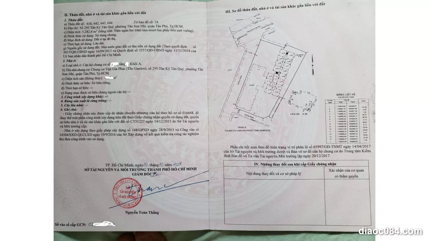Квартира с 2 спальнями в Танфу, Хошимин, Вьетнам № 30530