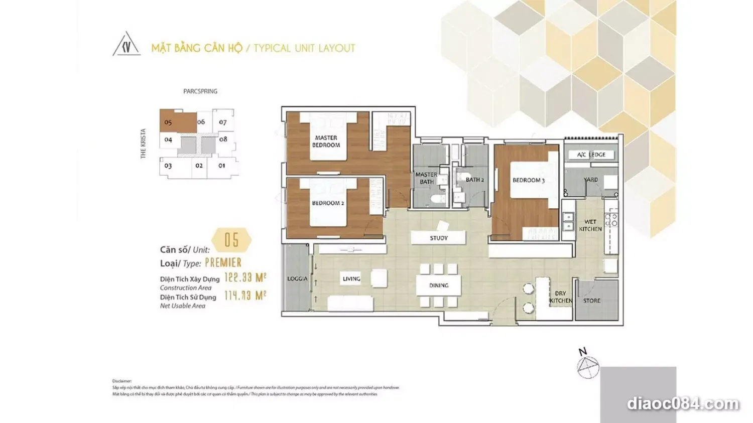 3 bedrooms Apartment in Thu Duc, Ho Chi Minh, Vietnam No. 30707