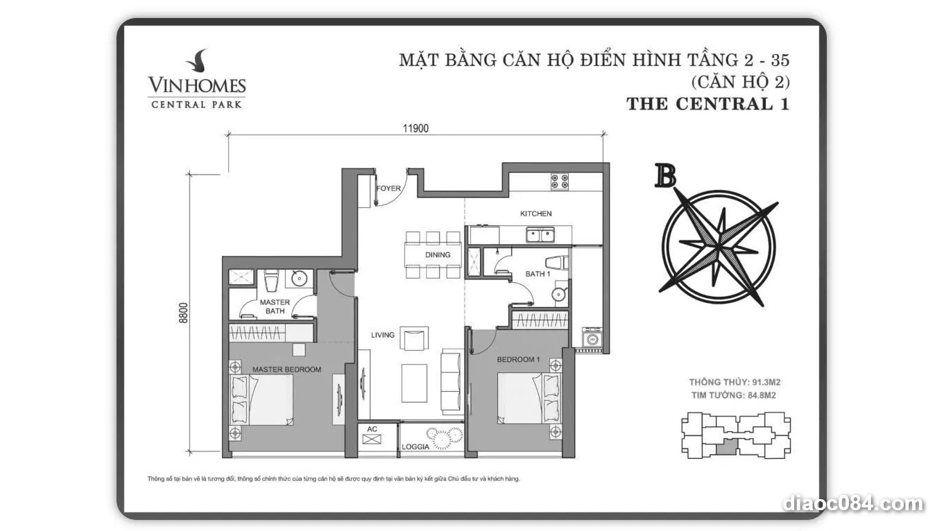 2 bedrooms Apartment in Binh Thanh, Ho Chi Minh, Vietnam No. 30465