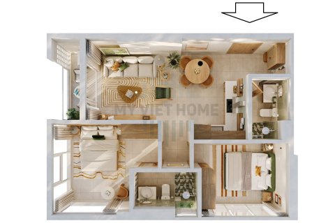 2 bedrooms Apartment in Nha Trang, No. 26870 16