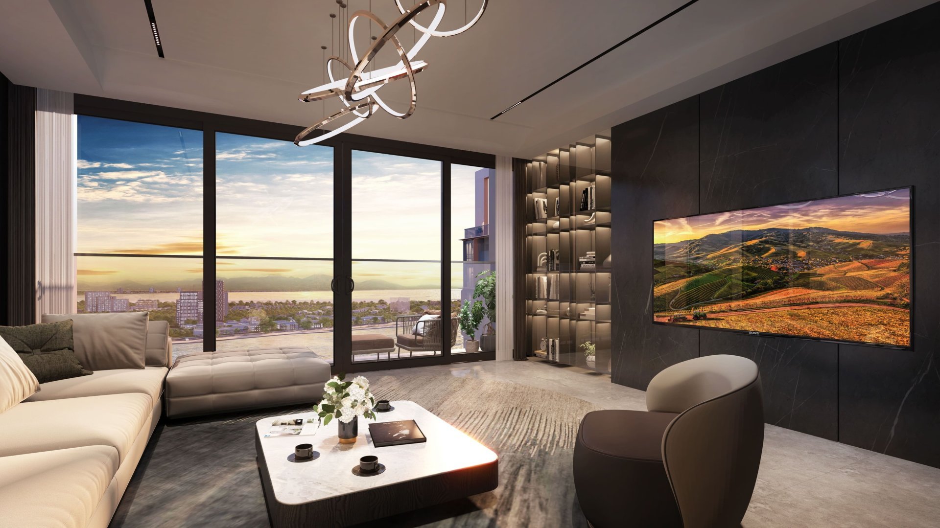 Квартира с 2 спальнями в Дананг, Вьетнам № 25287