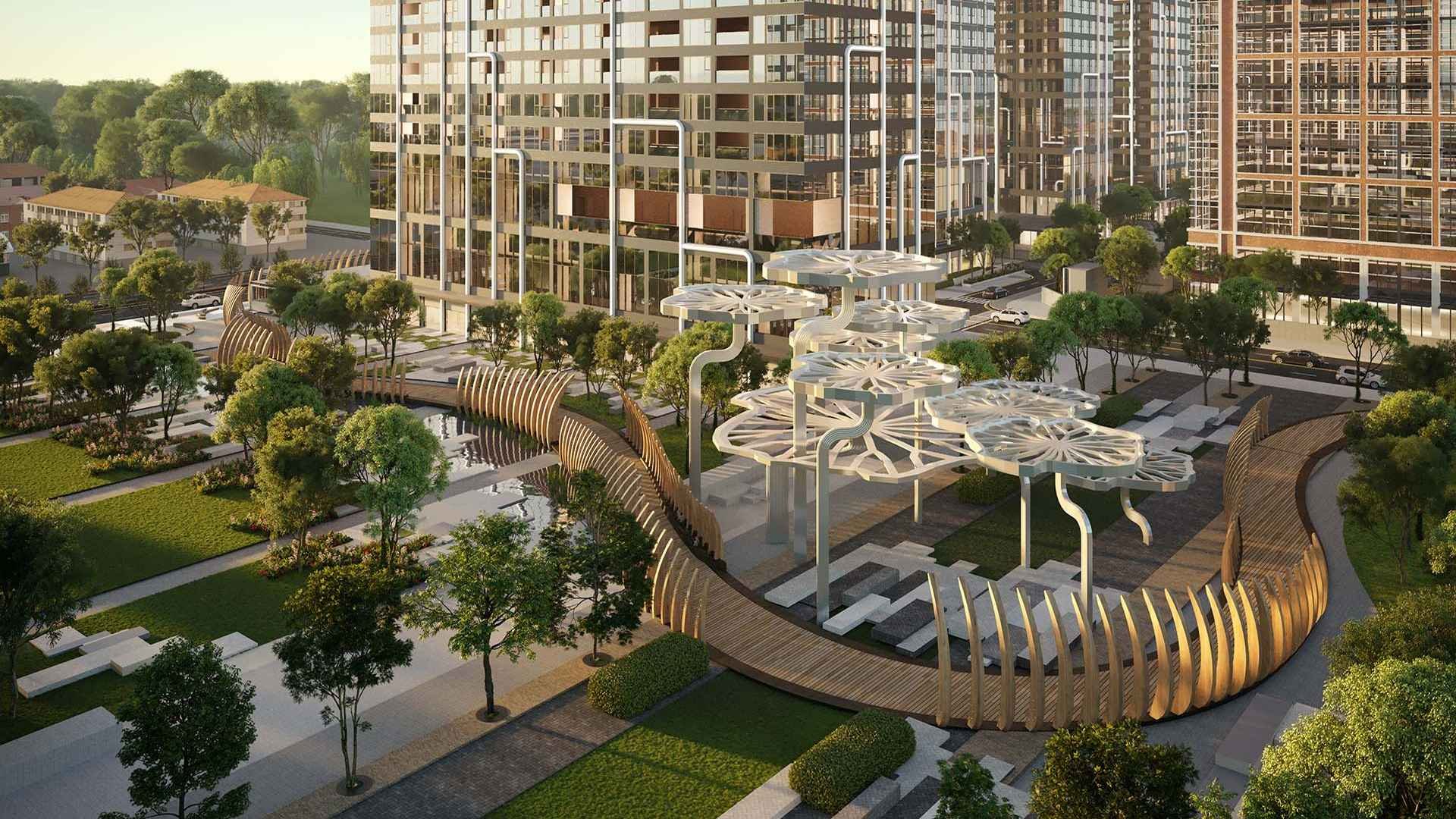 Квартира с 2 спальнями в Grand Marina Saigon, в Район 1, Хошимин, Вьетнам № 26304