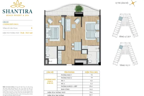 2 bedrooms Apartment in Da Nang, No. 29385 20