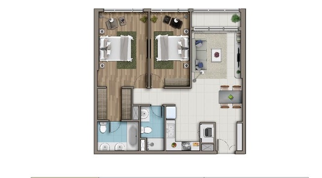 2 bedrooms Condo in Ho Chi Minh, Vietnam No. 17940