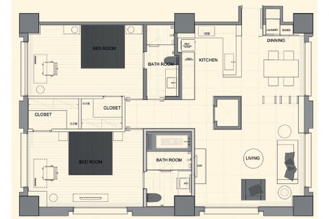 2 bedrooms Apartment in District 1, Ho Chi Minh, No. 18393 14