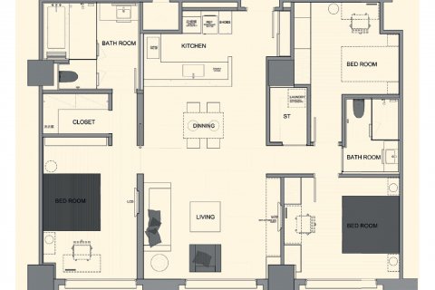 3 bedrooms Apartment in District 1, Ho Chi Minh, No. 18394 16