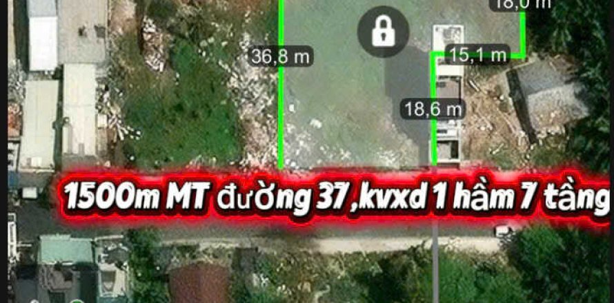 832.5m2 Land in District 7, Ho Chi Minh,  No. 26289