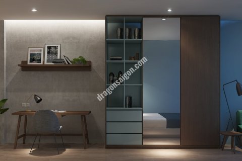 Квартира 45м2 в Район 1, Хошимин , № 15107 6