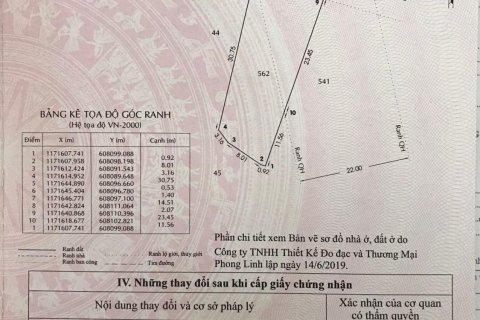 Земельный участок 525м2 в Нябе, Хошимин , № 17526