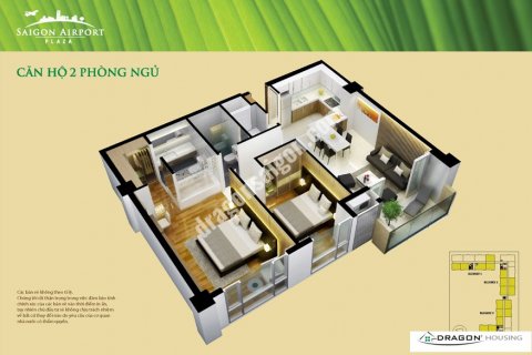 97m2 Apartment in Tan Binh, Ho Chi Minh, No. 15385 5