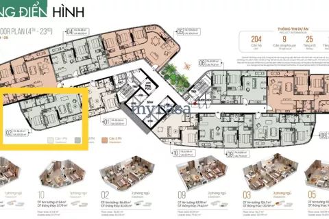 2 bedrooms Apartment in Thu Duc, Ho Chi Minh, No. 11385