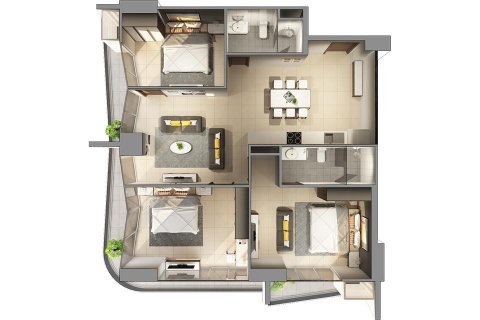 3 bedrooms Apartment in Nha Trang, No. 17176 5