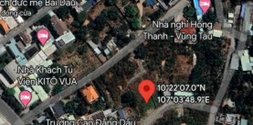 Земельный участок 520м2 в Вунгтау, № 9101