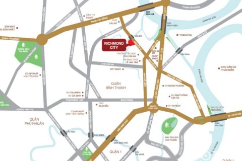 Квартира с 3 спальнями в Биньтхань, Хошимин , № 29326 7