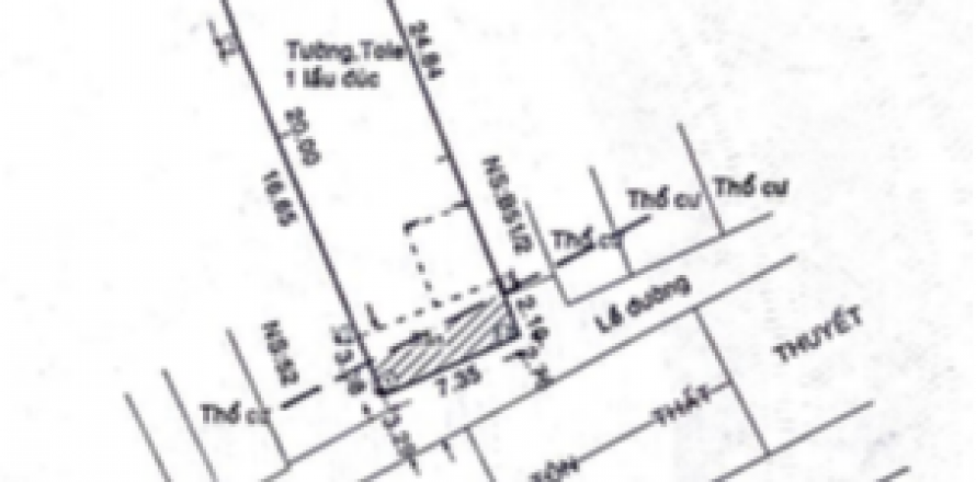 500m2 Land in District 4, Ho Chi Minh,  No. 17196