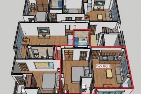1 bedroom Apartment in Cau Giay, Ha Noi,  No. 5467 8