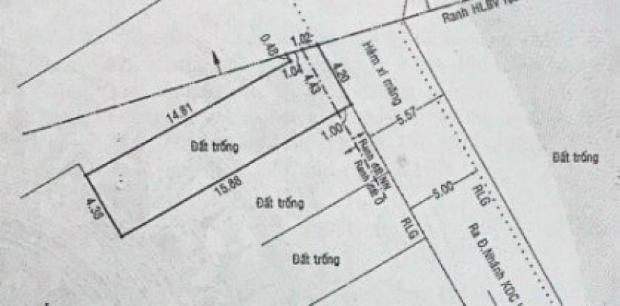 Земельный участок 67.2м2 в Район 7, Хошимин ,  № 17679