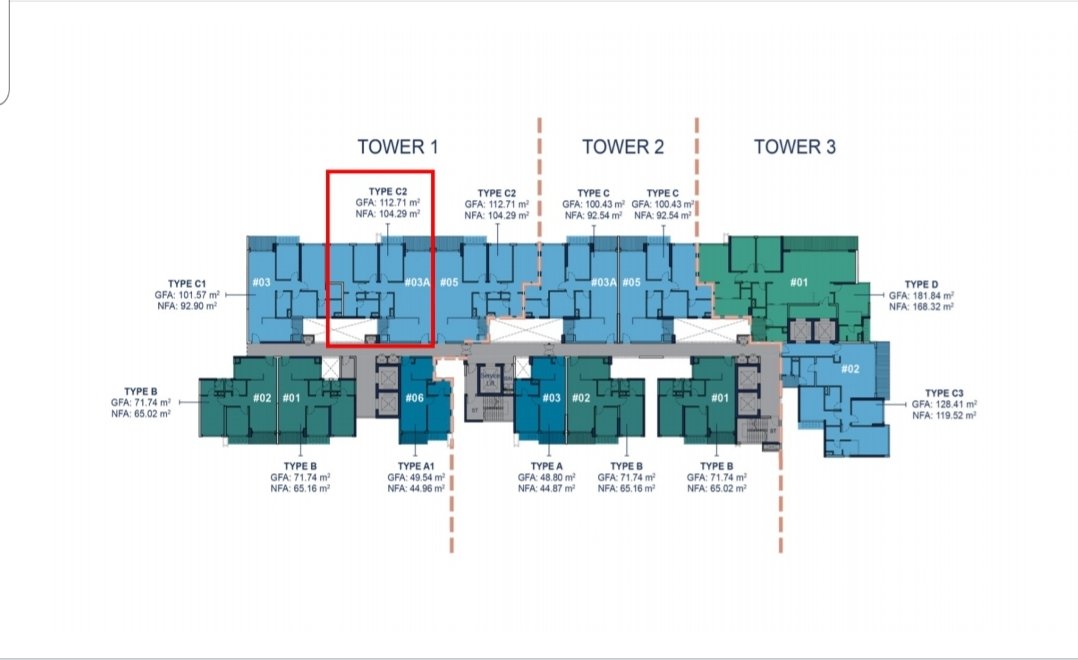 3 bedrooms Condo in Thu Duc, Ho Chi Minh, Vietnam No. 17932