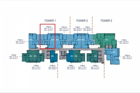 3 bedrooms Condo in Thu Duc, Ho Chi Minh, No. 17932 6