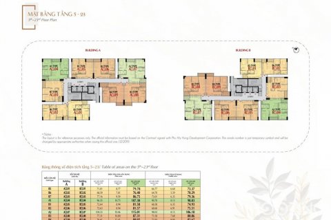 2 bedrooms Apartment in Phu My Hung The Aurora in District 7, Ho Chi Minh, No. 23318 11
