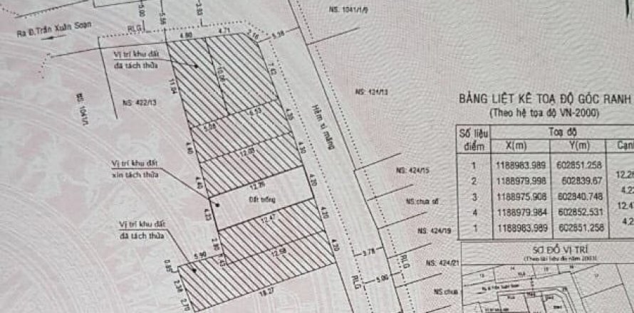 52.5m2 Land in District 7, Ho Chi Minh,  No. 17789