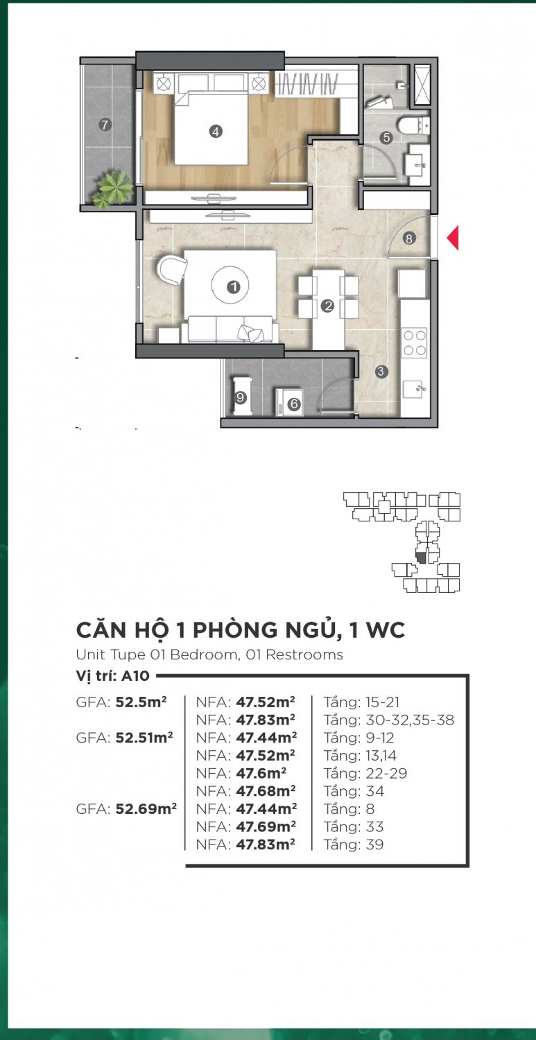 1 bedroom Condo in Thuan An, Vietnam No. 17894