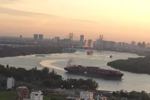 Квартира с 2 спальнями в Тхудык, Хошимин , № 12039