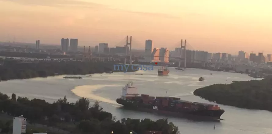 Квартира с 2 спальнями в Тхудык, Хошимин ,  № 12039