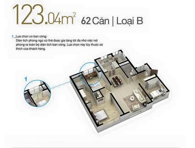 3 bedrooms Apartment in Ha Dong, Ha Noi, Vietnam No. 5500
