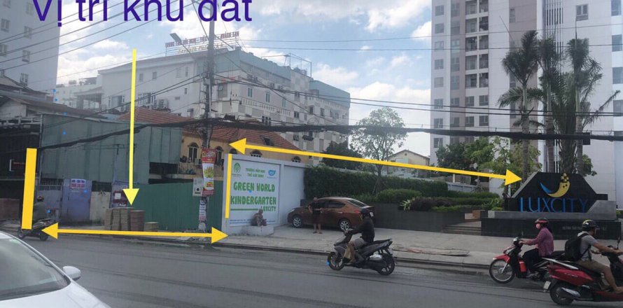 Земельный участок 1080м2 в Район 7, Хошимин ,  № 17786