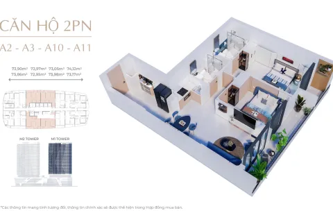 2 bedrooms Apartment in Hai Chau, Da Nang, No. 29398 5