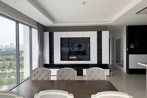Квартира с 3 спальнями в Тхудык, Хошимин , № 12605 4