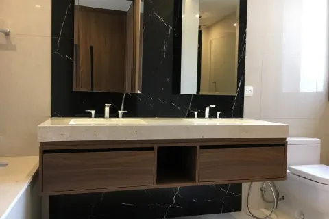 Квартира с 3 спальнями в Тхудык, Хошимин , № 27398 4