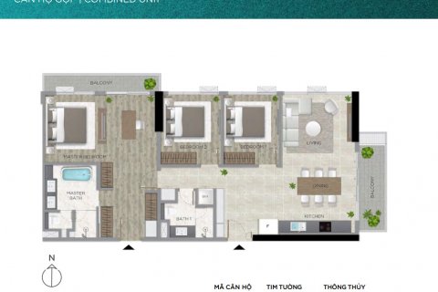 Кондоминиум  в The Filmore Da Nang в Хайтяу, Дананг ,  № 20509 9