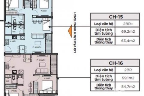 2 bedrooms Apartment in Thu Duc, Ho Chi Minh,  No. 21005 17